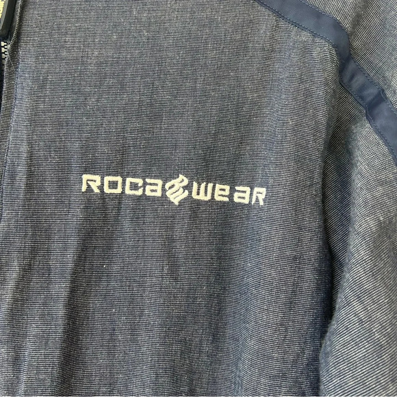 Vintage Rocawear Zip Up Jacket Blue Y2k - Picture 2 of 8
